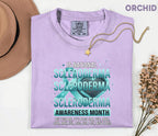 Comfort Colors Scleroderma Awareness Month Shirt Teal Ribbon Chronic Illness Support Tee Autoimmune Warrior Gift Unisex Top