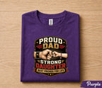 Proud Dad Strong Daughter Shirt Father Daughter Bond Tee, Best Friends for Life T-Shirt, Fathers Day Gift for Dad Husband Papa