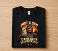 Just A Dad Who Always Came Back With The Milk Funny Shirt, Sasquatch Dad Joke Tee