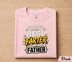 Worlds Best Farter I Mean Father Shirt Funny Dad Joke Tee, Fathers Day Gift for Husband Papa, Sarcastic Dad Humor T-Shirt