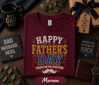 Team Group Happy Fathers Day Shirt Thank You Dad Gift Birthday Husband Tee Matching Appreciation Dad Retro Vintage Shirt from Kids Men Women