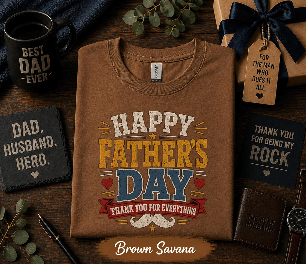Team Group Happy Fathers Day Shirt Thank You Dad Gift Birthday Husband Tee Matching Appreciation Dad Retro Vintage Shirt from Kids Men Women