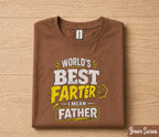 Worlds Best Farter Shirt Funny Dad Gift I Mean Father Humor Tee Fathers Day Gift for Dad Birthday Husband Joke Shirt