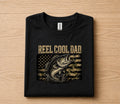 Reel Cool Dad Fishing Shirt, Funny Dad Gift T-Shirt