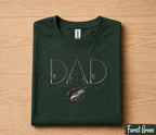 Dad Fishing Shirt Funny Papa Gift T-Shirt, Fishing Rod Dad Tee, Fathers Day Gift for Husband, Birthday Present for Dad Fisherman Shirt
