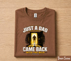 Just A Dad Who Always Came Back With The Milk Shirt, Funny Dad Joke Tee, Legendary Father T-Shirt, Fathers Day Gift Husband Papa