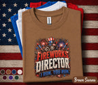 Fireworks Director Shirt, Funny 4th of July Tee, I Run You Run Patriotic Shirt, Independence Day Fireworks Lover USA Party Top Forth of July