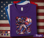 Patriotic Baseball Eagle Shirt, American Flag Baseball Tee, Kids Youth 4th of July Shirt, USA Independence Day Gift Top Forth of July Boys