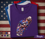Patriotic Baseball Catcher Shirt, American Flag Baseball Drip Tee, Youth Boy 4th of July Baseball Fan Shirt, USA Sports Independence Day Top