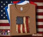 American Flag Baseball Shirt, Patriotic Baseball USA Tee, Vintage 4th of July Baseball Fan Shirt, Independence Day Sports Gift Forth of July
