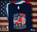 Just Here For Popsicles Shirt, 4th of July Popsicle Tee, Patriotic Summer Shirt, Red White Blue Independence Day Forth of July Top