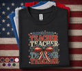 American Teacher Shirt, Patriotic Teacher 4th of July Tee