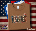 Patriotic Teacher Shirt, 4th of July Teacher Tee, USA Flag Teacher Gift, Independence Day Educator Top, America Pride Shirt Forth of July