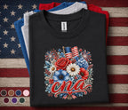 CNA Patriotic Floral Shirt, Certified Nursing Assistant 4th of July Tee
