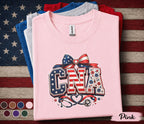CNA Patriotic Nurse Shirt, Certified Nursing Assistant 4th Of July Tee, American Flag Healthcare Worker Independence Day Gift Forth of July
