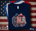 CNA Patriotic Nurse Shirt, Certified Nursing Assistant 4th Of July Tee, American Flag Healthcare Worker Independence Day Gift Forth of July