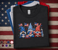 Patriotic Nurse Gnome 4th Of July Shirt, American Flag Healthcare Worker Tee