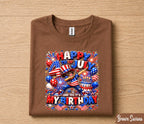 Happy 4th Of July And Yes It's My Birthday Shirt, Independence Day Birthday Tee, Patriotic Dabbing Kid USA Party Gift Forth of July