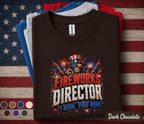 Fireworks Director Shirt, Funny 4th of July Tee, I Run You Run Patriotic Shirt, Independence Day Fireworks Lover USA Party Top Forth of July