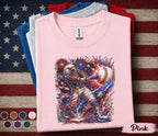 Patriotic Baseball Eagle Shirt, American Flag Baseball Tee, Kids Youth 4th of July Shirt, USA Independence Day Gift Top Forth of July Boys