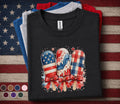 Patriotic Popsicle Shirt, 4th of July Ice Cream Tee