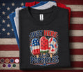 Just Here For Popsicles Shirt, 4th of July Popsicle Tee