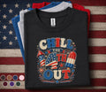 Chill The 4th Out Shirt, Funny 4th of July Popsicle Tee
