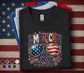 American Boy 4th of July Shirt, Patriotic Sunglasses Tee