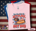 You Look Like The 4th of July Hot Dog Shirt, Patriotic Dachshund Tee, Funny Wiener Dog Independence Day Shirt, USA Party Gift Forth of July