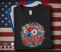 Patriotic Nurse Shirt, 4th of July Nurse Tee