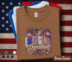 Emergency Department 4th Of July Shirt, Patriotic ER Nurse Tee American Healthcare Worker Gift, Independence Day Medical Shirt Forth of July