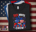 Red White And Blue Teacher Crew Shirt, Funny 4th Of July Teacher Tee