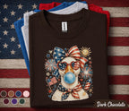 Patriotic Goose Shirt Funny 4th Of July Goose Tee American Flag Goose Shirt Independence Day Waterfowl Gift Red White Blue USA Forth of July