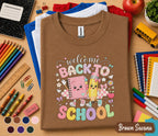 Welcome Back to School Shirt, Cute Teacher Back to School Tee, First Day of School T-Shirt, Preschool Kindergarten Classroom Apparel Gift