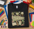 Teacher Pennant Shirt, Cute Coquette Teacher Tee