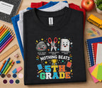 Nothing Beats 5th Grade Shirt, Rock Paper Scissors Back to School Tee