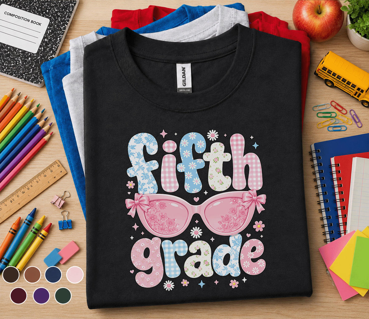 Fifth Grade Shirt, Fifth Grade Back to School Tee