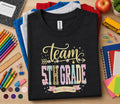 Team 5th Grade Shirt, Cute Matching Fifth Grade Teacher Team Tee