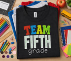 Team Fifth Grade Shirt, 5th Grade Teacher Team Tee