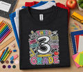 Third Grade Back to School Shirt, 3rd Grade Student Tee