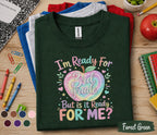 I'm Ready For 3rd Grade Shirt, First Day of Third Grade Tee, Cute Back to School Shirt for Girls, Funny Student Gift, Teacher School Outfit