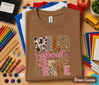 Wild About 3rd Grade Shirt, Leopard Back to School Tee, First Day of Third Grade Shirt, Cute Animal Print 3rd Grader Outfit