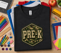 Pre-K Camo Back to School Shirt Preschool Student First Day of Pre-K Tee Camouflage School Outfit Kids Teacher Gift K...