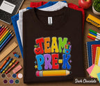 Team Pre-K Shirt Back to School Teacher Student Tee Group Preschool Classroom Outfit Matching First Day of School Kids Teacher Matching Gift