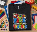 1st Day of Pre-K Pray for My Teacher Shirt Funny First Day of School Tee Preschool Student Back to School Outfit Kids...