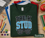 Pre-K Stud Shirt Funny Back to School Shirt First Day of Pre-K Tee Preschool Student Outfit Cool Kids School Shirt Preschool Gift Idea