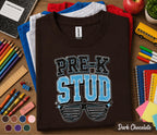 Pre-K Stud Shirt Funny Back to School Shirt First Day of Pre-K Tee Preschool Student Outfit Cool Kids School Shirt Preschool Gift Idea