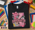 Kindergarten Coquette Bow Shirt Pink Back to School Tee First Day of Kindergarten Girl School Cute Student Gift Teach...
