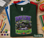 Rollin Into Kindergarten Shirt Monster Truck Back to School Tee First Day of Kindergarten Shirt Truck Lover Kids School Outfit Boy Gift