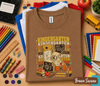 Kindergarten Shirt Back to School Teacher Student Tee First Day of Kindergarten Shirt School Supplies Classroom Gift
